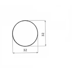 Sgabello Di Legno Con Seduta Rotonda H67 Noce Scuro Piedi A Sciabola -Negozio al dettaglio VIDAXL || HOMCOM || Songmics 6862283 5