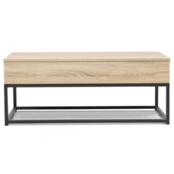 Tavolino DETROIT Con Piano Sollevabile, Design Industriale -Negozio al dettaglio VIDAXL || HOMCOM || Songmics 68671137 3