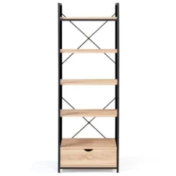 Scaffale A 5 Livelli Con Cassetto DETROIT Design Industriale 7 Scaffale A 5 Livelli Con Cassetto DETROIT Design Industriale -Negozio al dettaglio VIDAXL || HOMCOM || Songmics 68671147 3