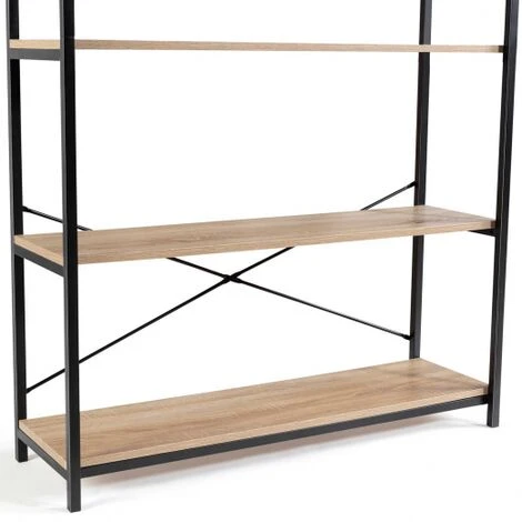 Scaffale XL 5 Livelli DETROIT Design Industriale 170 Cm 3 Scaffale XL 5 Livelli DETROIT Design Industriale 170 Cm - immagine 3