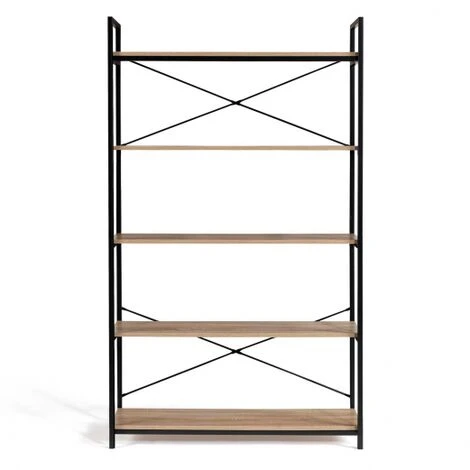 Scaffale XL 5 Livelli DETROIT Design Industriale 170 Cm 4 Scaffale XL 5 Livelli DETROIT Design Industriale 170 Cm - immagine 4