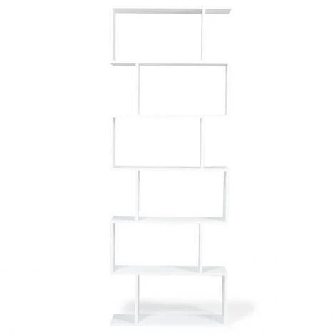 Libreria SOFIA Form S Legno Bianco 189 Cm 3 Libreria SOFIA Form S Legno Bianco 189 Cm - immagine 3