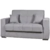 Divano Letto Atena 2 Posti Grigio Chiaro, 152x85x91 Cm