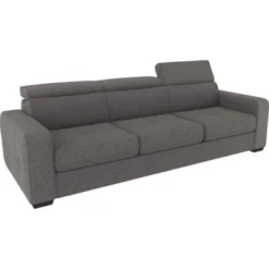 DIVANO LIPSIA 3P CON POUF ESTRAIBILE