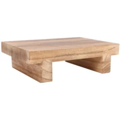 Poggiapiedi Mobile Per Esterni Multiuso Per Interni In Legno Sgabello Da Comodino In Legno Per Soggiorno Di Casa -Negozio al dettaglio VIDAXL || HOMCOM || Songmics 71368410 3