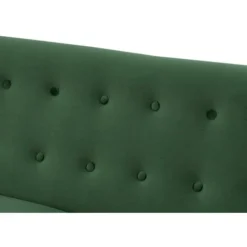 Divano 2 Posti In Velluto Verde Abete - SERTI -Negozio al dettaglio VIDAXL || HOMCOM || Songmics 73625701 5