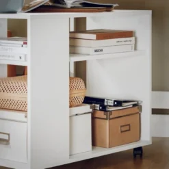 SoBuy FBT34-W,Tavolino Basso Da Salotto Con Ruote,Mobile Multiuso -Negozio al dettaglio VIDAXL || HOMCOM || Songmics 7450139 3