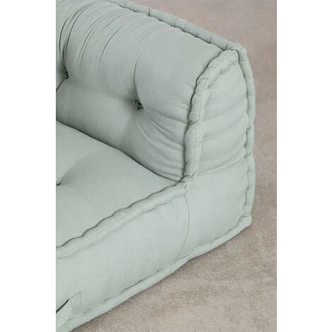 SKLUM Divano Componibile In Cotone Dhel Verde Abete 5 SKLUM Divano Componibile In Cotone Dhel Verde Abete - immagine 5