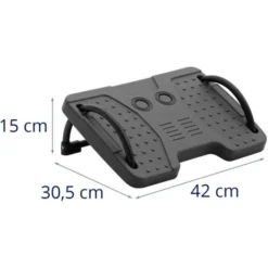 Poggiapiedi Per Scrivania O Ufficio Acciaio, Plastica, Grigio Scuro 25 Kg -Negozio al dettaglio VIDAXL || HOMCOM || Songmics 77083063 5