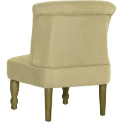 Nova Poltrona In Stile Francese Design Elegante In Tessuto Disponibile In Vari Colori Colore : Verde -Negozio al dettaglio VIDAXL || HOMCOM || Songmics 77423802 5