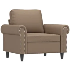 Poltrona Cappuccino 60 Cm In Similpelle VidaXL