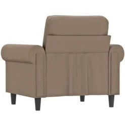 Poltrona Cappuccino 60 Cm In Similpelle VidaXL -Negozio al dettaglio VIDAXL || HOMCOM || Songmics 80156109 5