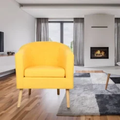 Sedia Poltroncina Di Design Camera Soggiorno Moderna Grigia, Nordic Poltrona Soggiorno O Camera Da Letto -Negozio al dettaglio VIDAXL || HOMCOM || Songmics 80872624 4