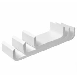 WOLTU Set Di 3 Mensole Da Muro Pensile Legno Scaffale A Parete Libreria CD Libri Bianco -Negozio al dettaglio VIDAXL || HOMCOM || Songmics 80878956 4