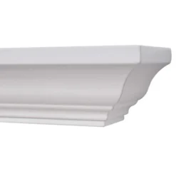 WOLTU Set Di 3 Mensole In Legno Sospesi Da Parete Decorativi Colore Bianco -Negozio al dettaglio VIDAXL || HOMCOM || Songmics 80879353 5