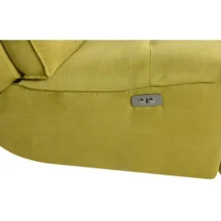 Chauffeuse Relax Elettrica Modulare In Tessuto Giallo SYMPOSION -Negozio al dettaglio VIDAXL || HOMCOM || Songmics 81298126 4