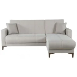 Divano Letto Ad Angolo Aruba In Tessuto Colore Beige Beige