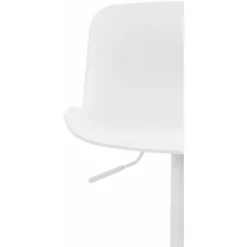 Nova Set Da 2 Sgabelli Con Design Moderno E Seduta Lineare + Poggiapiedi Vari Colori Colore : BIANCO -Negozio al dettaglio VIDAXL || HOMCOM || Songmics 82471435 5