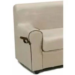 Divano Tosca 2 Posti In Tessuto Ecru -Negozio al dettaglio VIDAXL || HOMCOM || Songmics 82799236 3