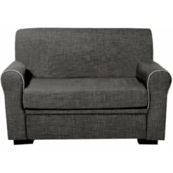 Divano Tosca 2 Posti In Tessuto Grigio