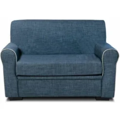 Divano Tosca 2 Posti In Tessuto Blu