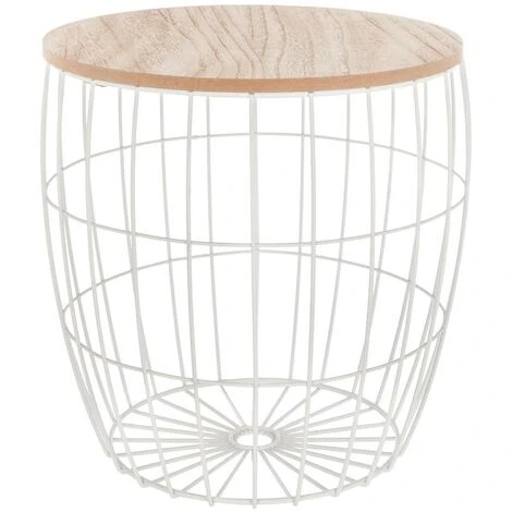 Lotto Di 3 Tavolini Da Caffè Bianchi Atomic - Set Di 3 Tavolini, Bianco, Mdf, Paulownia E Acciaio, Dimensioni S : 30x31 Cm M : 35x36 Cm L : 40x41 Cm - Atmosphera Créateur D'intérieur 2 Lotto Di 3 Tavolini Da Caffè Bianchi Atomic - Set Di 3 Tavolini, Bianco, Mdf, Paulownia E Acciaio, Dimensioni S : 30x31 Cm M : 35x36 Cm L : 40x41 Cm - Atmosphera Créateur D'intérieur - immagine 2