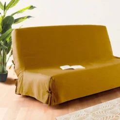 Copertura Clic Clac Ochre 140 X 200 - Atmosphera Créateur D'intérieur