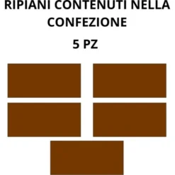 Scaffale 5 Ripiani Componibile Da 875kg Di Portata -Negozio al dettaglio VIDAXL || HOMCOM || Songmics 86060149 5