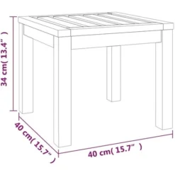 Sgabelli Da Giardino Con Cuscini 2pz 40x40x42cm Massello Acacia VidaXL -Negozio al dettaglio VIDAXL || HOMCOM || Songmics 86433103 3