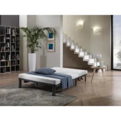 EVERGREENWEB - Divano Letto Con Materasso Matrimoniale 160x190 Cm In Waterfoam Ortopedico Prontoletto Con Rivestimento Sfoderabile E Lavabile + Cuscini Supersoft Abbinati Color Beige - Evening Luxury -Negozio al dettaglio VIDAXL || HOMCOM || Songmics 87078820 3