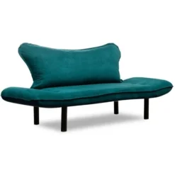 Divano Verde Petrolio 2 Posti Con Braccioli Reclinabili Chatto -Negozio al dettaglio VIDAXL || HOMCOM || Songmics 88769647 5