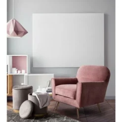 Set Di 2 Pouf POLINA Contenitore In Velluto Grigio -Negozio al dettaglio VIDAXL || HOMCOM || Songmics 88836576 3