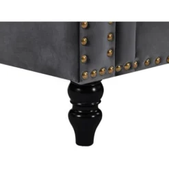 Divano Angolare Reversibile In Velluto Antracite - TURNER 9 Divano Angolare Reversibile In Velluto Antracite - TURNER -Negozio al dettaglio VIDAXL || HOMCOM || Songmics 89154508 5