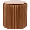 Pouf Design In Cartone Piegato 35 Cm