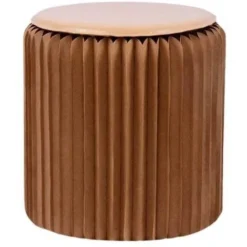 Pouf Design In Cartone Piegato 35 Cm