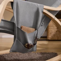 SoBuy Sedia A Dondolo Per Allattamento Poltrona Relax Chaise Longue Grigio FST18-DG -Negozio al dettaglio VIDAXL || HOMCOM || Songmics 8937360 3