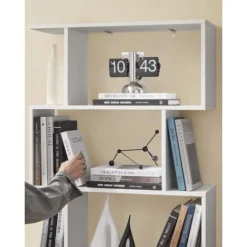 Songmics Libreria In Legno, Scaffale A Ripiani E Divisore D'Interni, Mobile Guardaroba Contemporaneo Decorativo Autoportante A 6 Livelli, Bianco, LBC61WT -Negozio al dettaglio VIDAXL || HOMCOM || Songmics 8945384 4