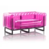 DIVANO YOMI EKO STRUTTURA IN ALLUMINIO ROSA CRISTALLO
