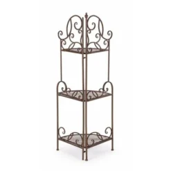 Angoliera 3P Melanie Marrone -Negozio al dettaglio VIDAXL || HOMCOM || Songmics 90906941 3