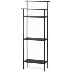 Scaffale Portaoggetti Di Ferm Living, In Acciaio Inossidabile Verniciato A Polvere, Nero