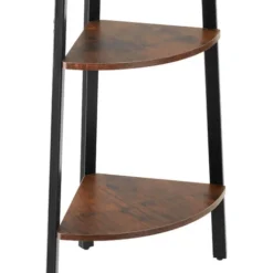 Scaffali Ad Angolo Newbridge 34 X 34 X 125 Cm - Scaffale Ad Angolo Con 4 Ripiani, Scaffale Angolare, Scaffale In Altezza -Negozio al dettaglio VIDAXL || HOMCOM || Songmics 94203183 5