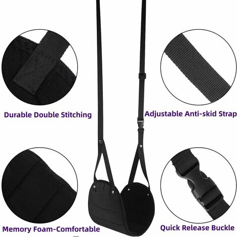 Poggiapiedi, Poggiapiedi Per Aeroplano In Memory Foam Premium, Amaca Per La Testa Poggiapiedi Da Viaggio Portatile Poggiapiedi Per Cabina Di Volo Poggiapiedi Regolabile In Altezza 2 Poggiapiedi, Poggiapiedi Per Aeroplano In Memory Foam Premium, Amaca Per La Testa Poggiapiedi Da Viaggio Portatile Poggiapiedi Per Cabina Di Volo Poggiapiedi Regolabile In Altezza - immagine 2