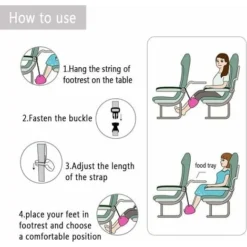 Poggiapiedi, Poggiapiedi Per Aeroplano In Memory Foam Premium, Amaca Per La Testa Poggiapiedi Da Viaggio Portatile Poggiapiedi Per Cabina Di Volo Poggiapiedi Regolabile In Altezza 9 Poggiapiedi, Poggiapiedi Per Aeroplano In Memory Foam Premium, Amaca Per La Testa Poggiapiedi Da Viaggio Portatile Poggiapiedi Per Cabina Di Volo Poggiapiedi Regolabile In Altezza -Negozio al dettaglio VIDAXL || HOMCOM || Songmics 94285798 5