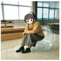 GTA Divano Gonfiabile Trasparente Per Casa, Ufficio, Esterni, Viaggi, Campeggio, Picnic, Piscina, 1 Pezzo -Negozio al dettaglio VIDAXL || HOMCOM || Songmics 95754717 4