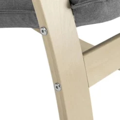 Sedia A Dondolo Poltrona Relax In Cotone Grigio Con Schienale Cuscino Ergonomici -Negozio al dettaglio VIDAXL || HOMCOM || Songmics 95796207 4