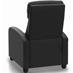 BAKAJI Poltrona Relax Massaggiante E Reclinabile Con Poggiapiedi Estraibile, Telecomando 8 Modalità, 5 Livelli Di Intensità E 2 Impostazioni Di Tempo, Sedia Comfort 2 Punti Massaggio, Ecopelle Nero -Negozio al dettaglio VIDAXL || HOMCOM || Songmics 95804246 5