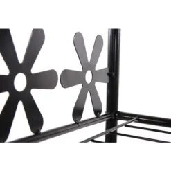 Nova Scaffale Multiuso Giardino Scarpiera Portaoggetti Metallo Robusto Con 2 Ripiani -Negozio al dettaglio VIDAXL || HOMCOM || Songmics 95906262 4