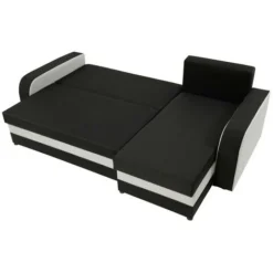 Divano Angolare Miami 124, Mikrofaza 22 + Mikrofaza 15, Funzione Di Sonno, Scatola Da Letto, 238x147x80cm -Negozio al dettaglio VIDAXL || HOMCOM || Songmics 95985450 4