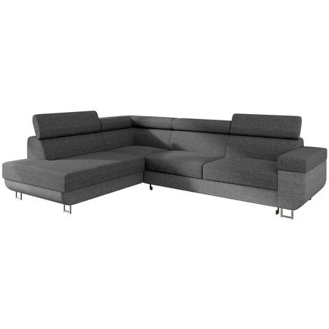 Divano Angolare Orem 110, Lux 05 + Lux 06, Funzione Di Sonno, Scatola Da Letto, 253x188x71cm 1 Divano Angolare Orem 110, Lux 05 + Lux 06, Funzione Di Sonno, Scatola Da Letto, 253x188x71cm