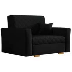 Poltrona Columbus 145, Zanzibar 190, 83x115x96cm, Arazzo, Gambe: Di Legno, Mobile Già Assemblato